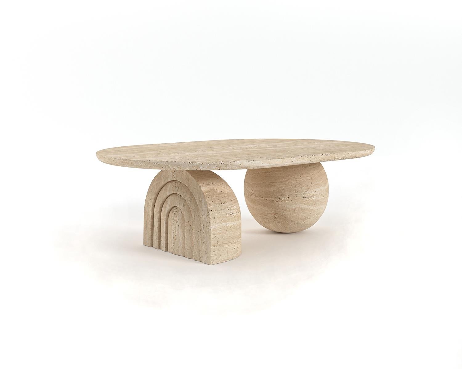 Travertine Coffee Table